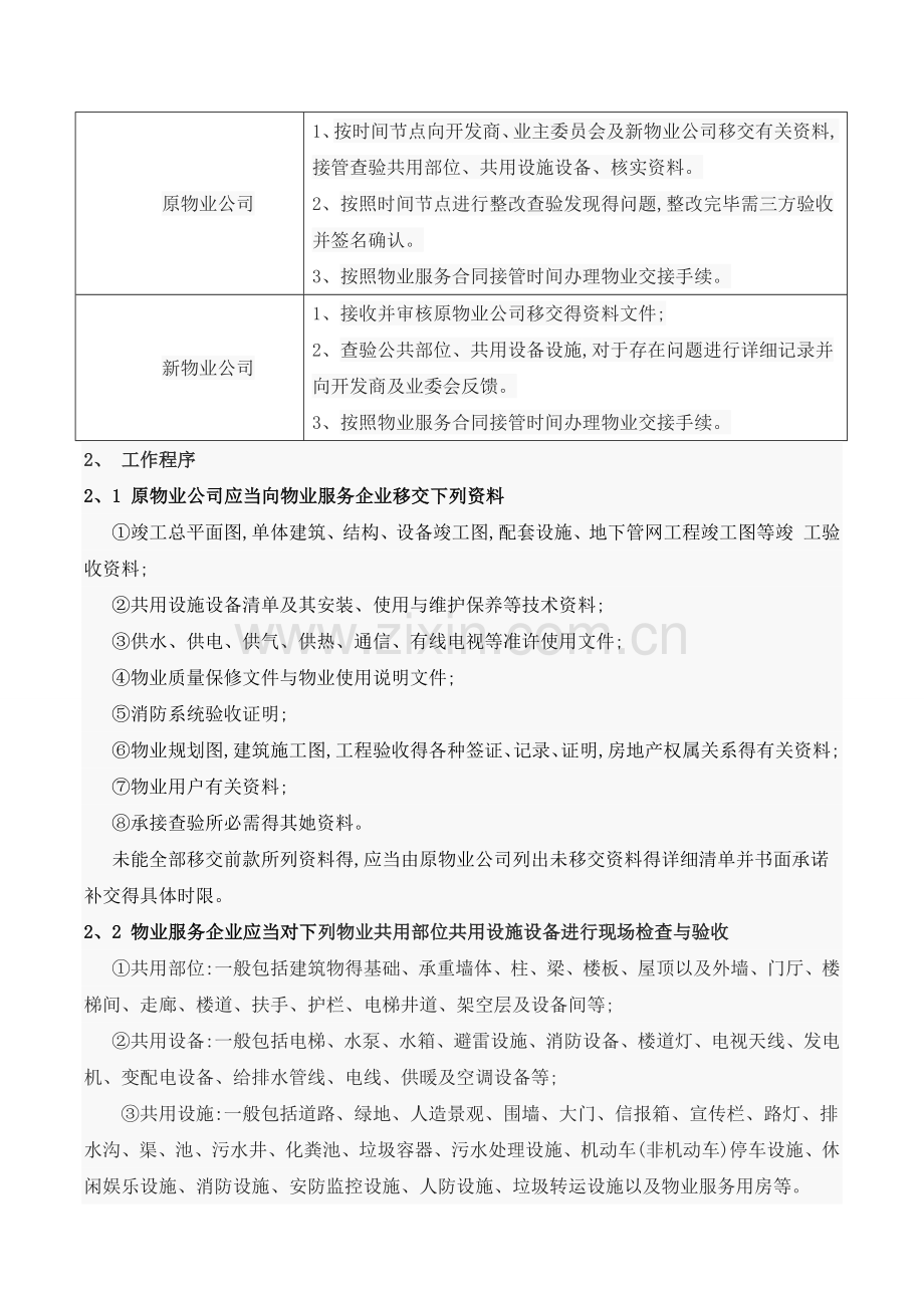 二手盘物业接管方案.doc_第2页