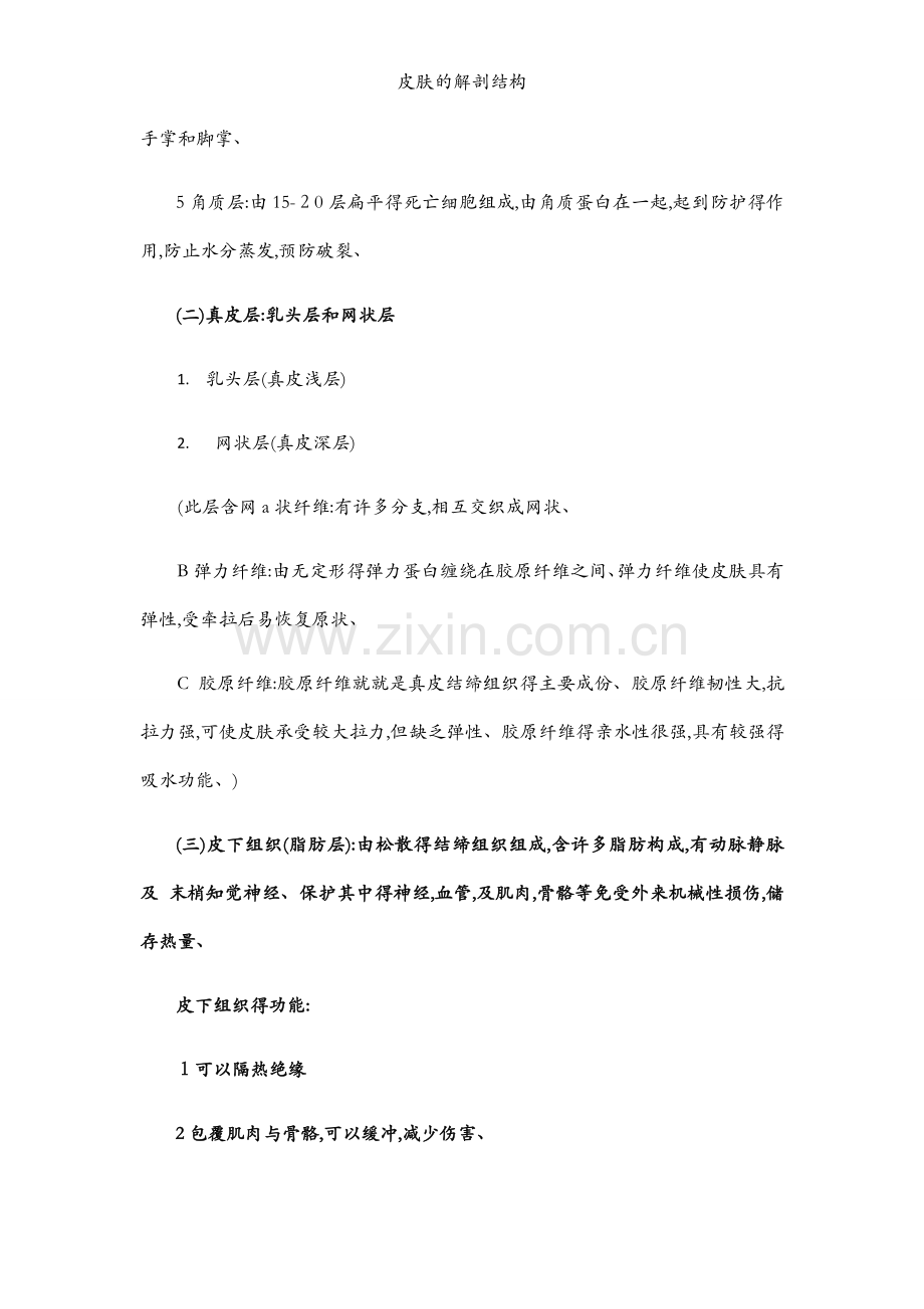 皮肤的解剖结构.docx_第2页