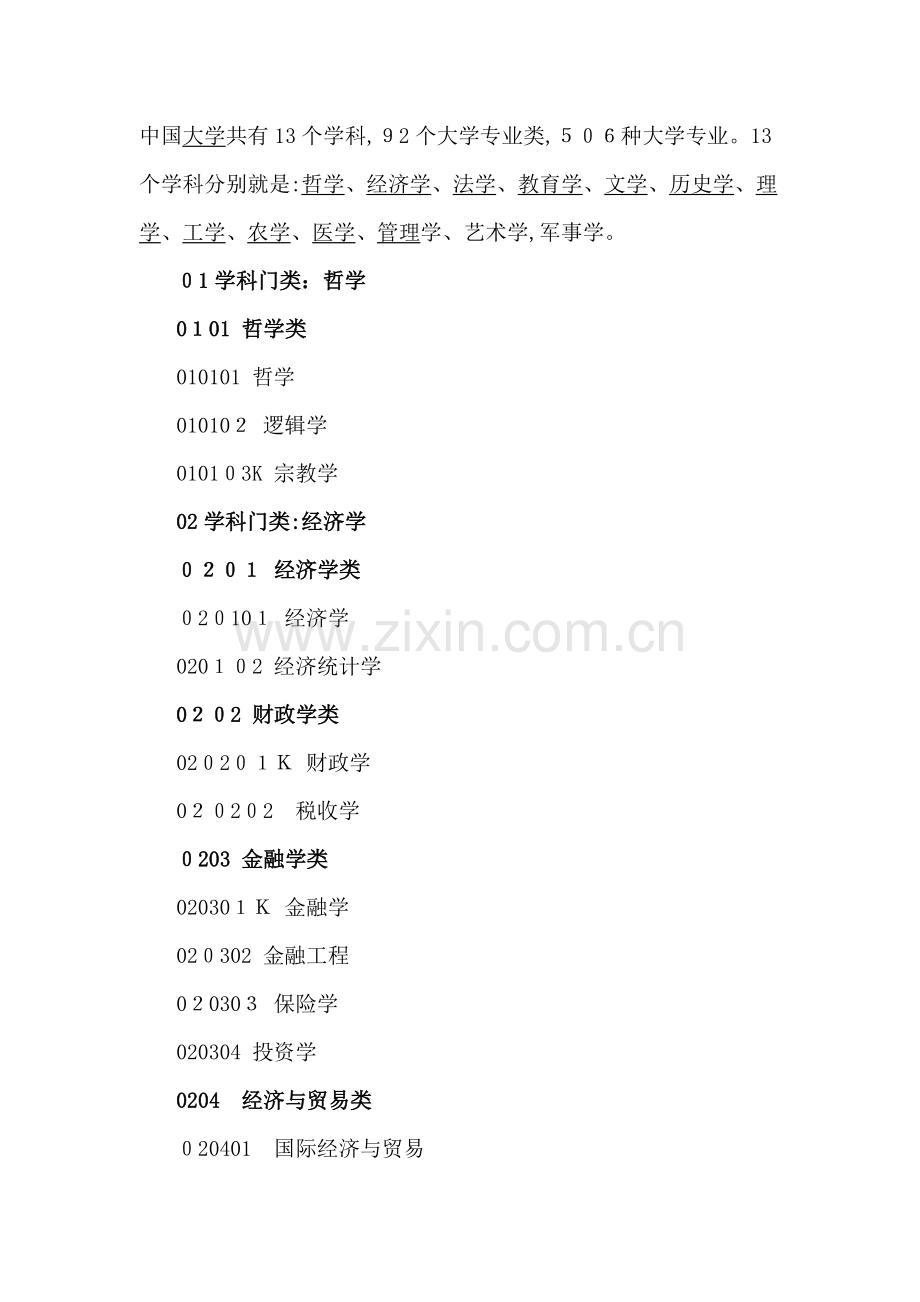 大学专业都有哪些.doc_第1页