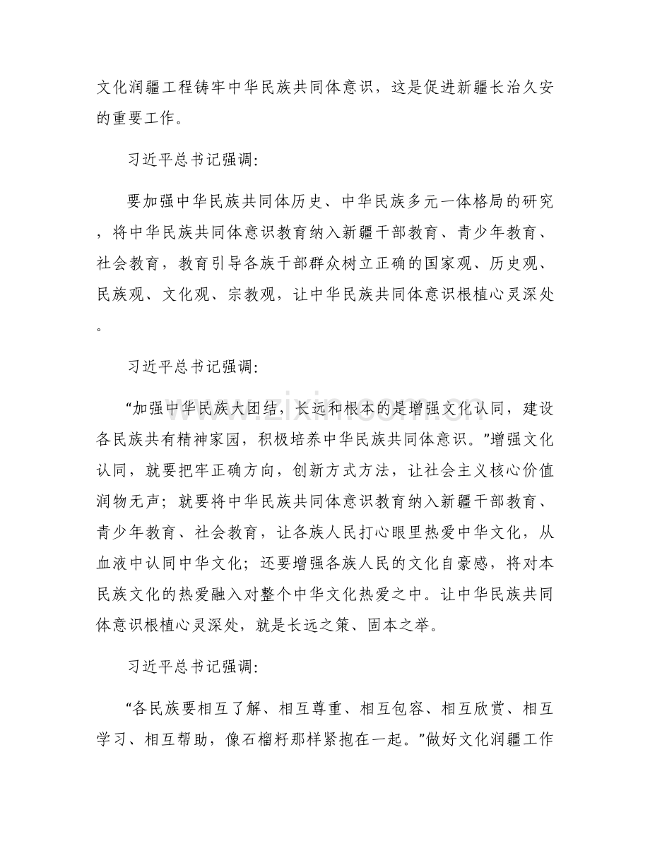 文化润疆心得体会集合9篇.docx_第2页