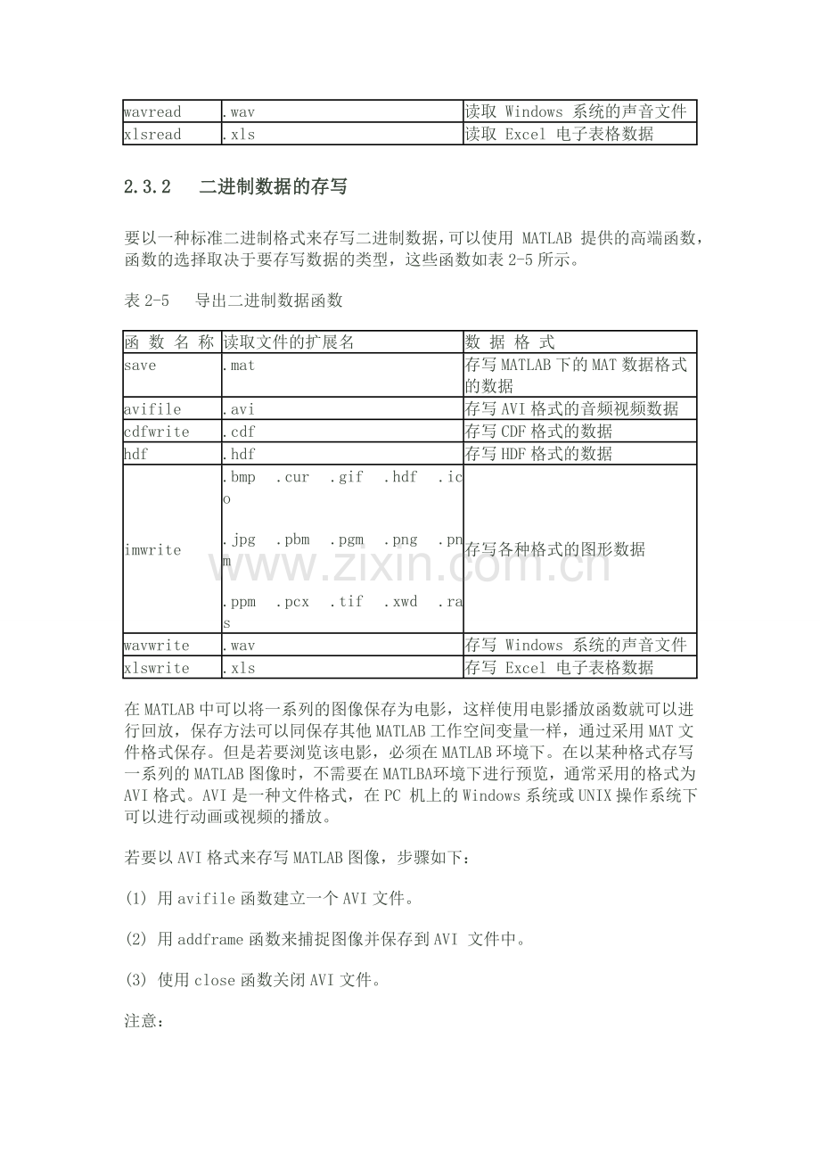 Matlab数据读取(文本、二进制等).doc_第2页