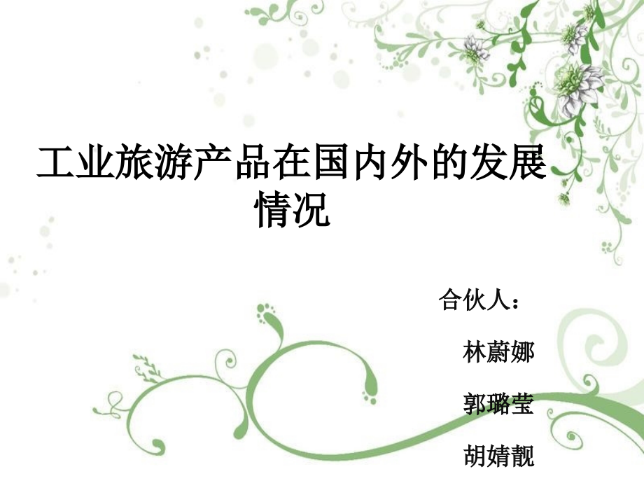 工业旅游.ppt_第1页