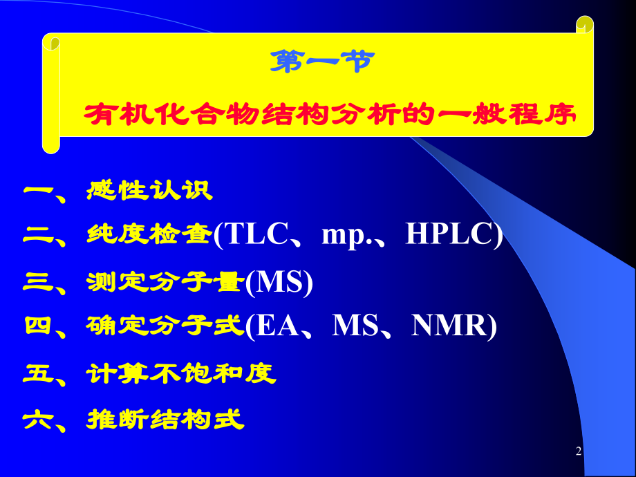 有机化合物综合解析课件.ppt_第2页