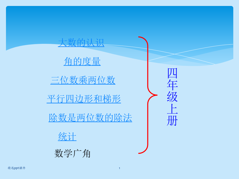 人教版小学数学四年级上册总复习完整1教学课件下载.ppt_第1页