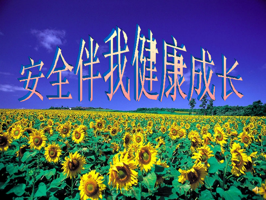 安全伴我健康成长主题班会.ppt_第1页