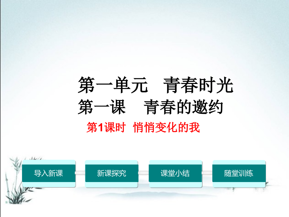 2021春部编人教版道德与法治七年级下册全册课件.ppt_第2页