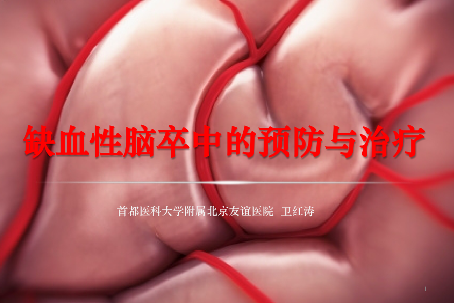 缺血性脑卒中的治疗与预防.pptx_第1页