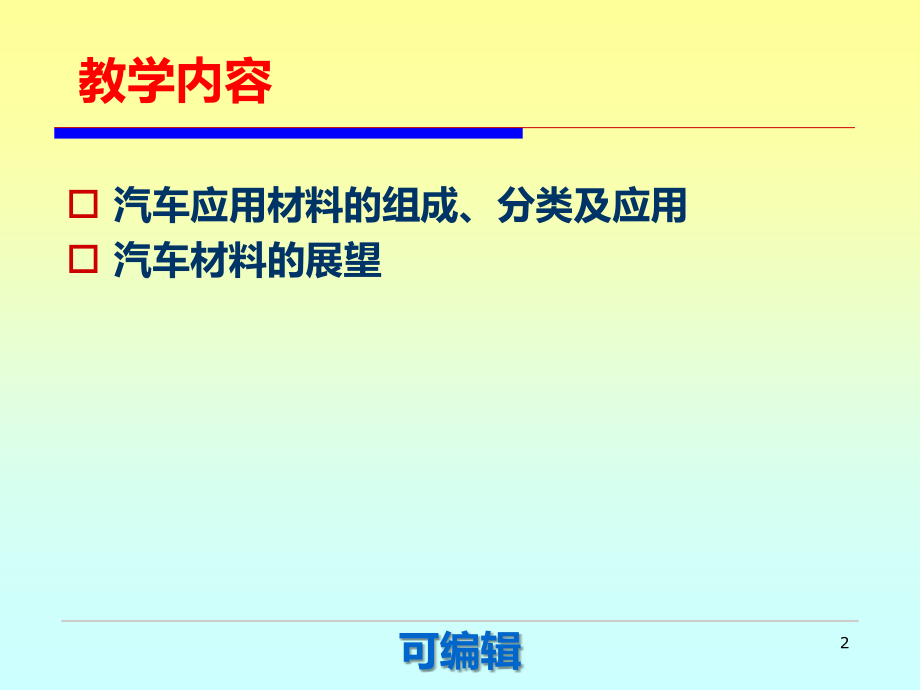 汽车零部件的材料课件.ppt_第2页