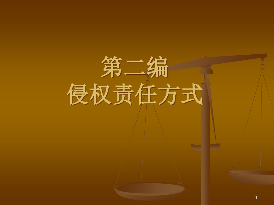 侵权责任方式.ppt_第1页