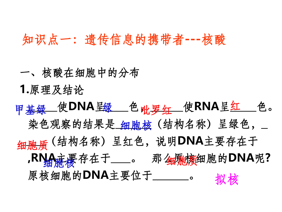高三生物一轮复习组成细胞的分子.ppt_第2页