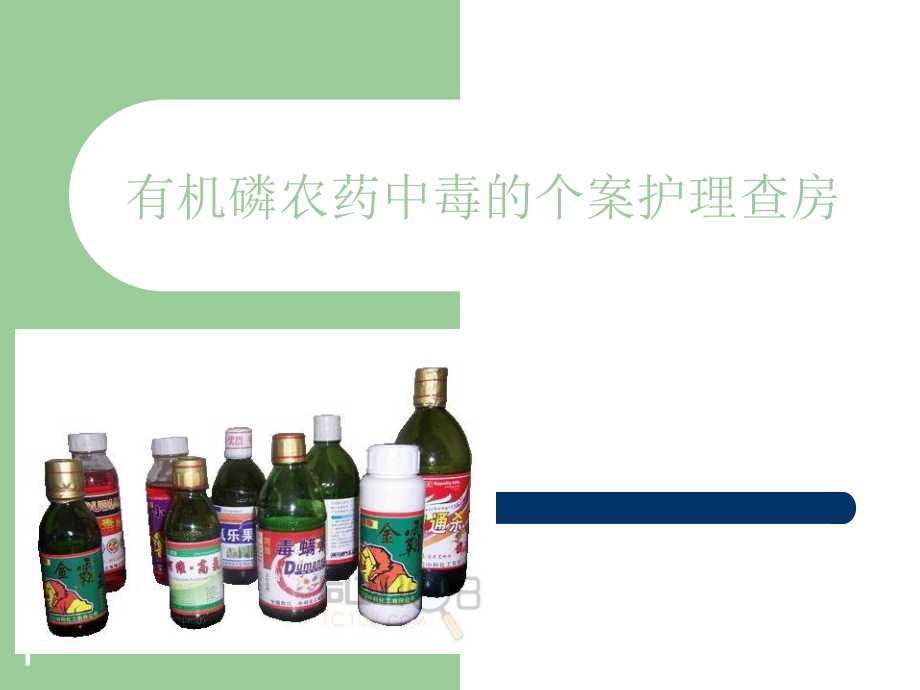 ICU有机磷农药中毒护理查房.ppt_第1页