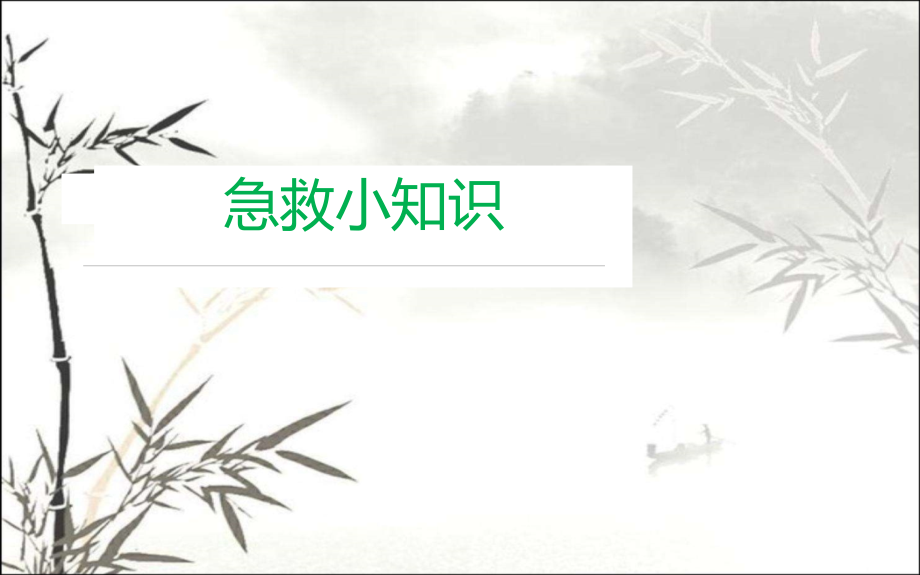 小学生常用急救知识.pptx_第1页