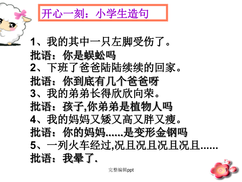 高考病句专题课件.ppt_第1页