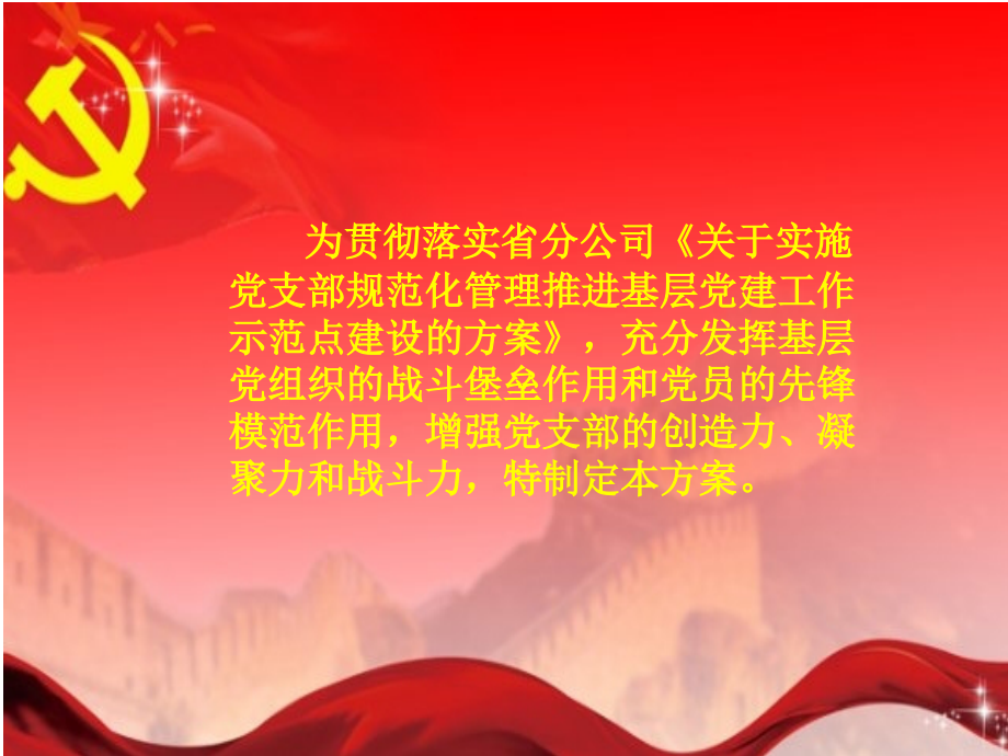 党支部规范化管理方案.ppt_第2页