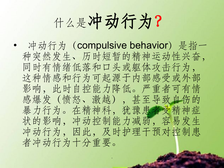 冲动病人的护理.ppt_第2页