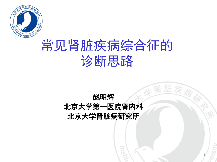 常见肾病的诊断思路.ppt_第1页