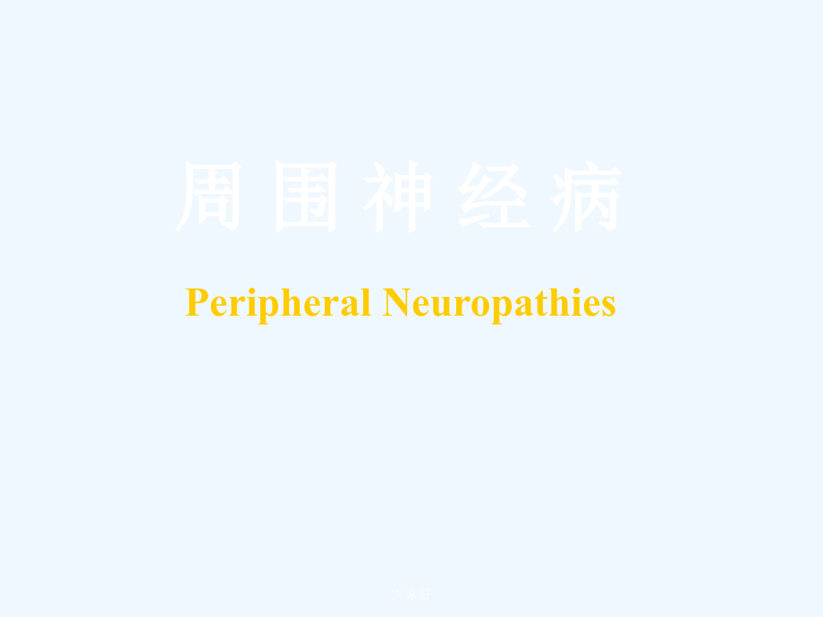 周围神经病-PPT.ppt_第1页