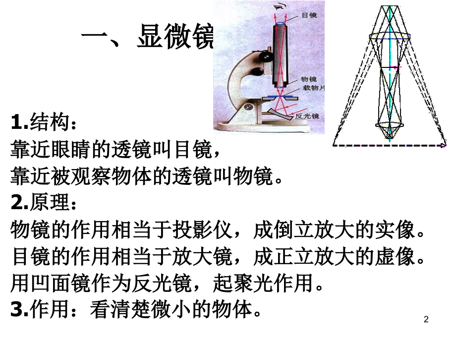 八年级物理显微镜和望远镜.ppt_第2页