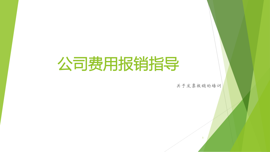 公司发票报销说明.pptx_第1页