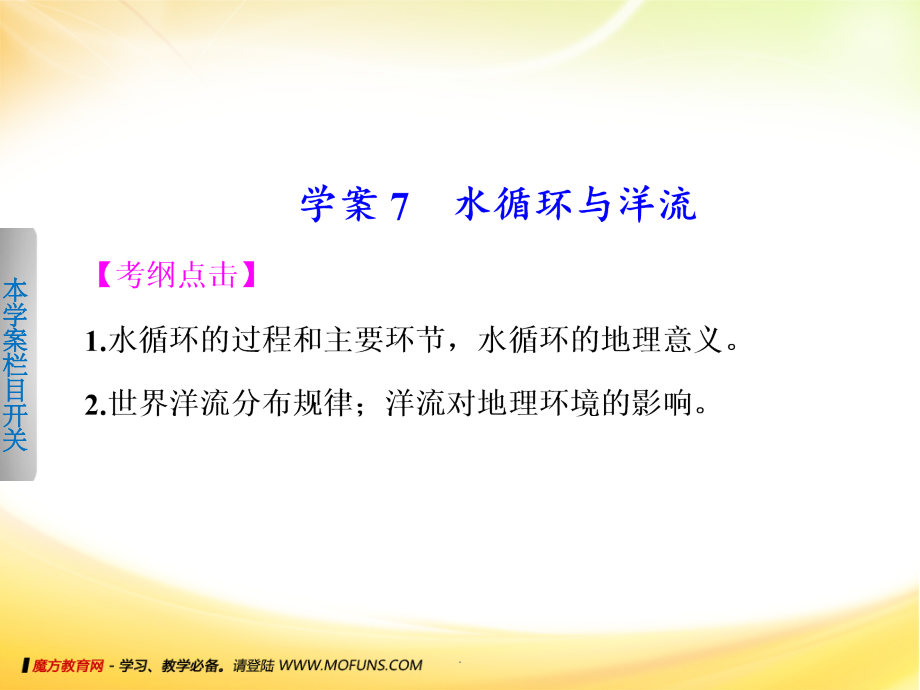 水循环与洋流.ppt_第1页