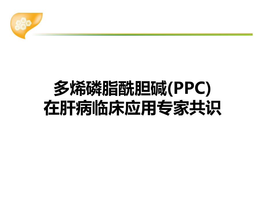 多烯磷脂酰胆碱在肝病临床应用专家共识.ppt_第1页