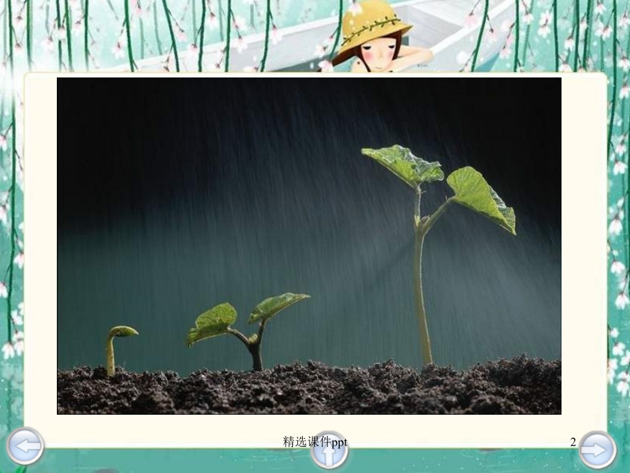 春天的小雨滴滴滴语文S版三年级下册课件.ppt_第2页