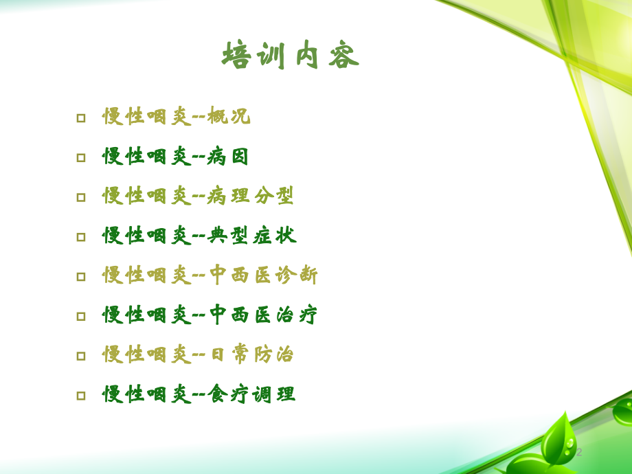 慢性咽炎ppt课件.ppt_第2页