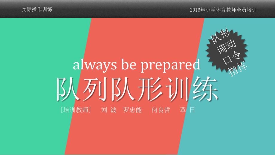 队列队形培训PPT课件.ppt_第1页