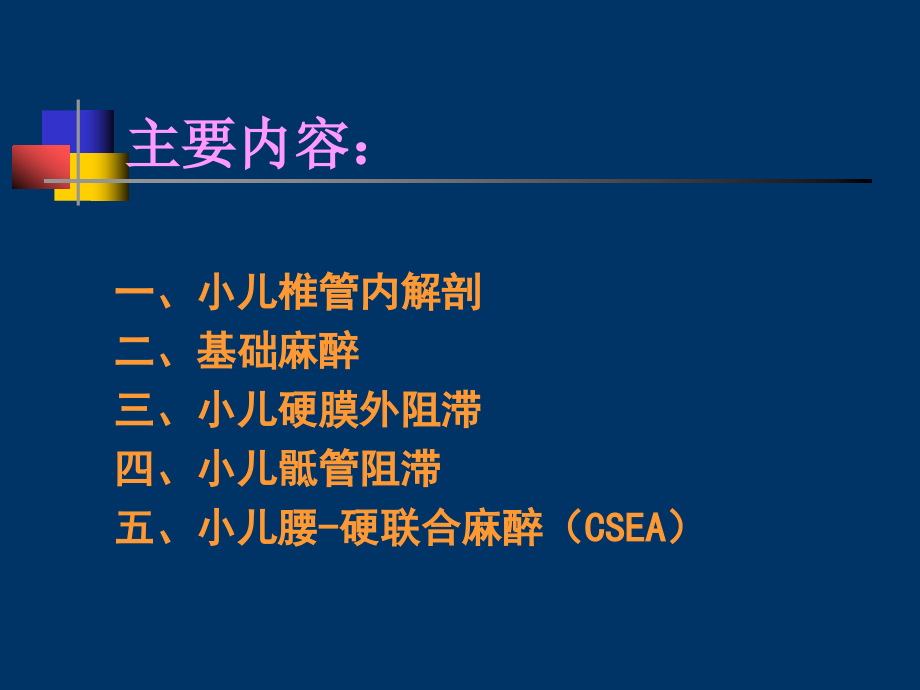 小儿椎管内麻醉.ppt_第2页