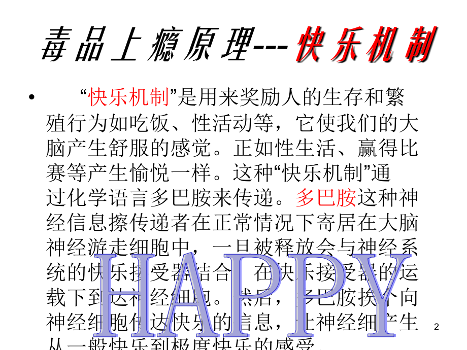 毒品上瘾的原理及常见毒品.ppt_第2页