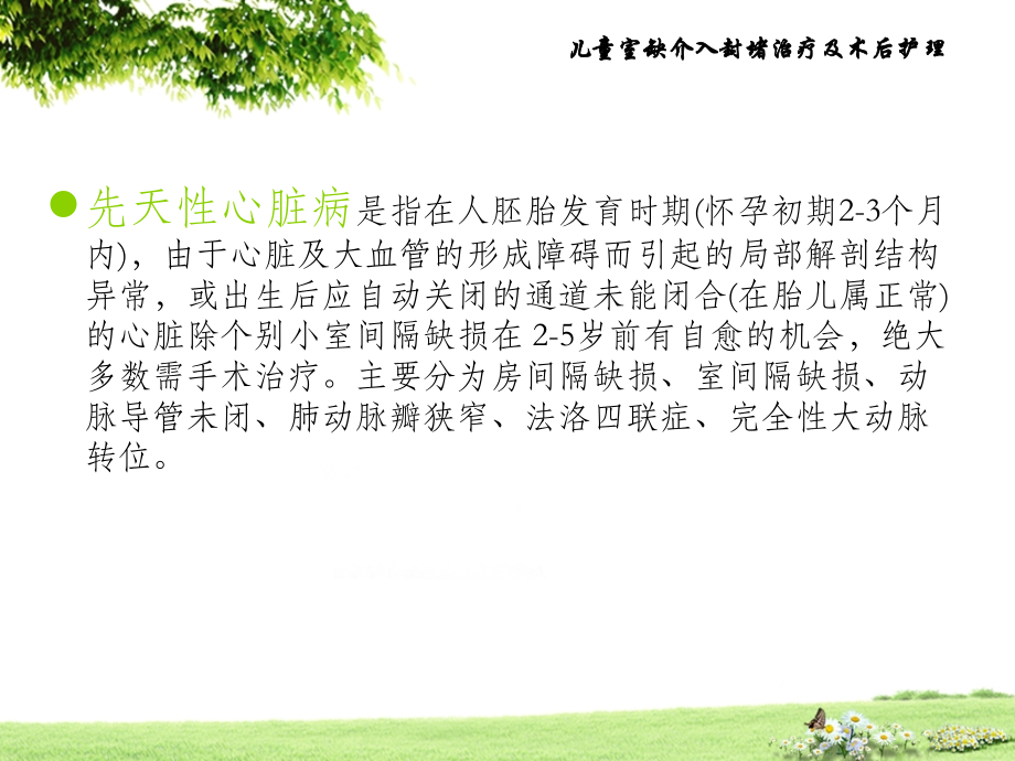 室缺封堵介入治疗及护理PPT医学课件.ppt_第2页