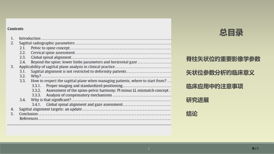 脊柱矢状位影像学参数和临床意义.pptx_第2页