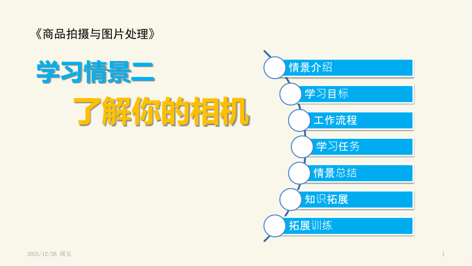 《商品拍摄与图片处理》-PPT课件.pptx_第1页