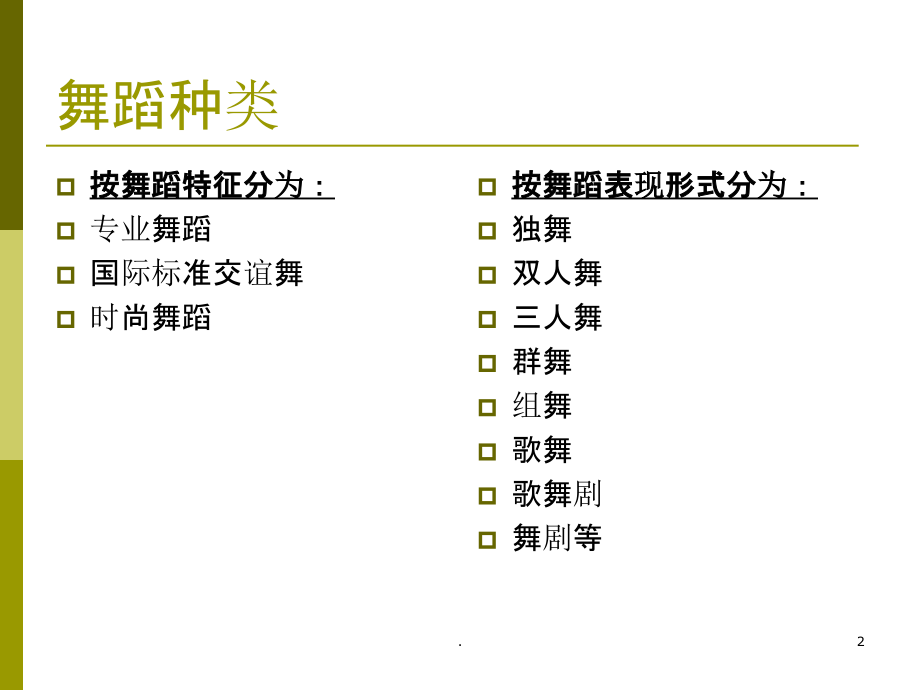 舞蹈种类与风格PPT课件.ppt_第2页