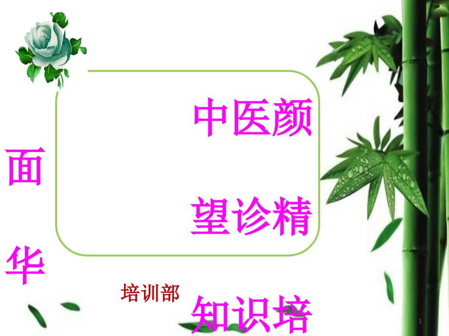 中医养生知识培训.pptx_第1页