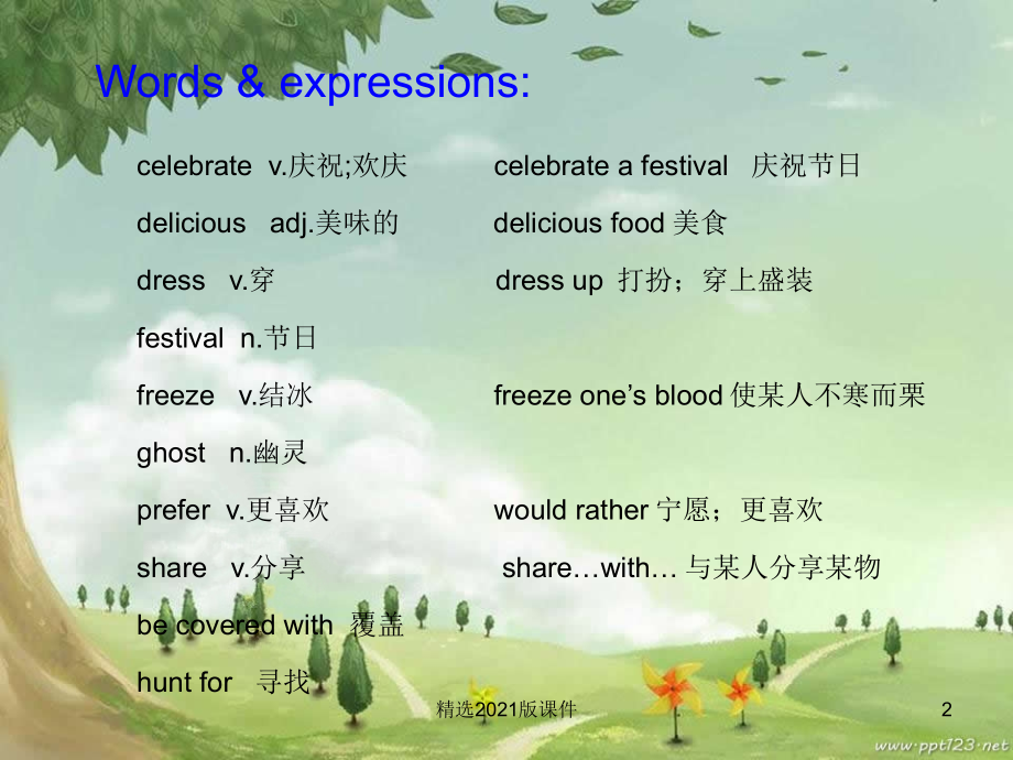 中专英语3(基础模块).unit1.ppt_第2页