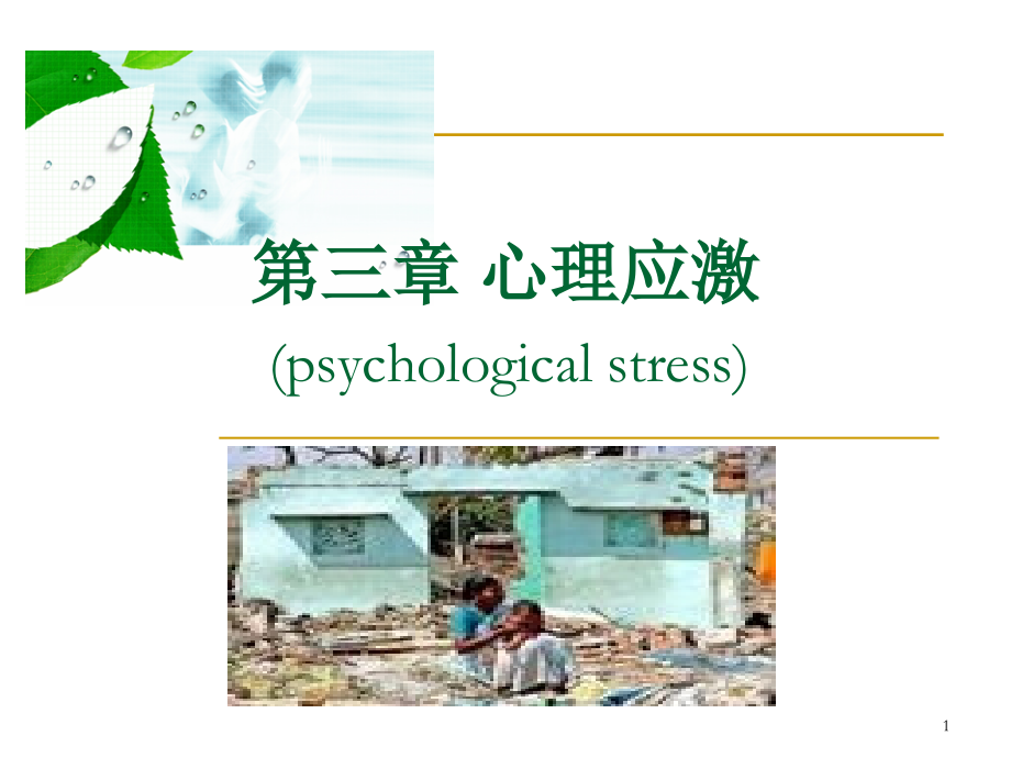 心理应激ppt课件.ppt_第1页