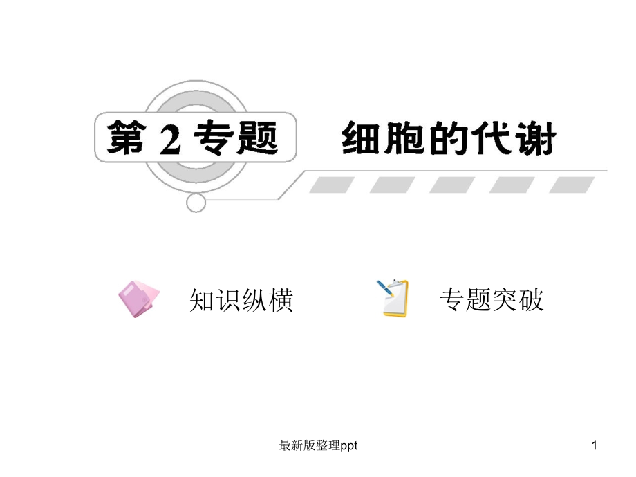 专题复习细胞代谢p.ppt_第1页