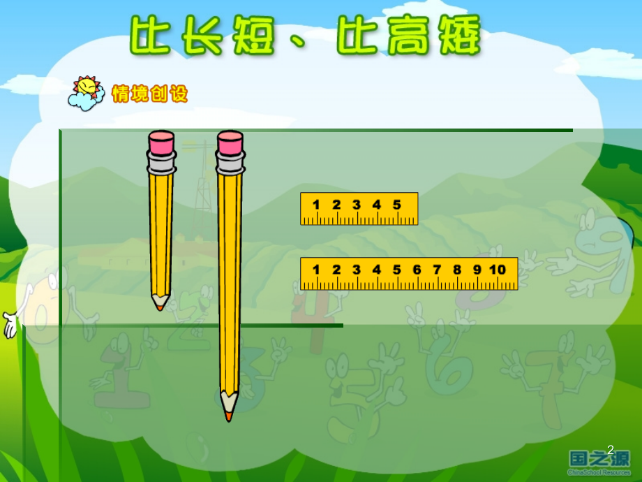 一年级数学课件上比长短高矮2.ppt_第2页