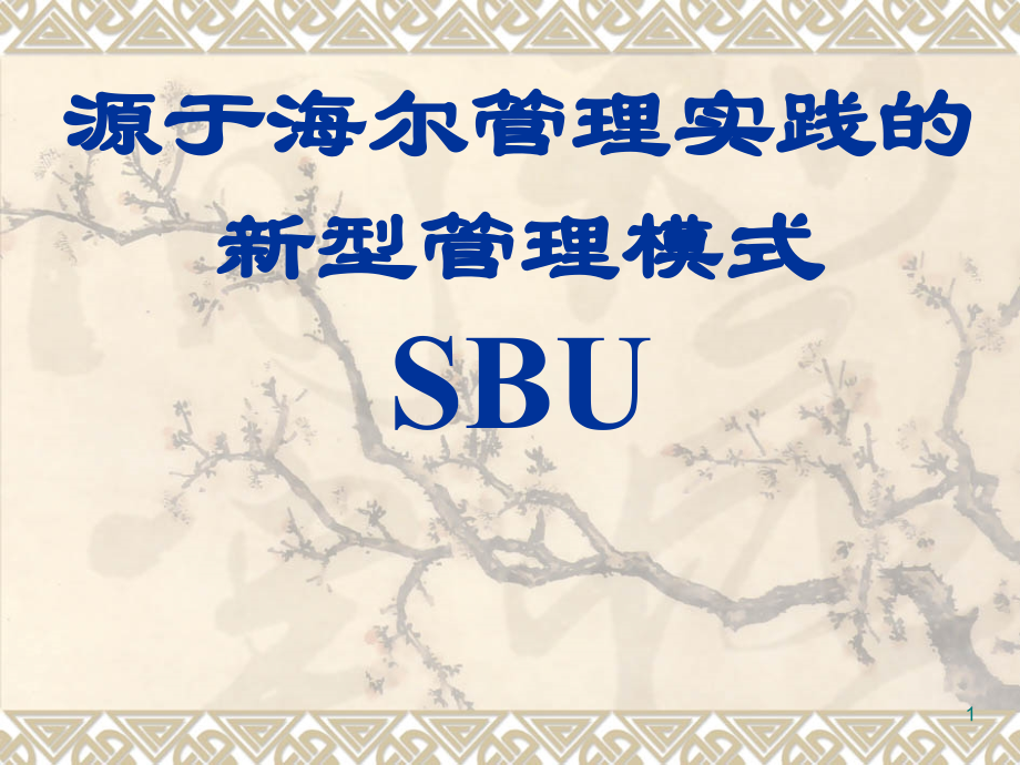 SBU管理详解ppt课件.ppt_第1页