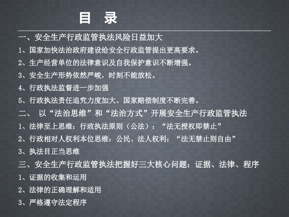安全生产行政监管执法风险防范.ppt_第2页
