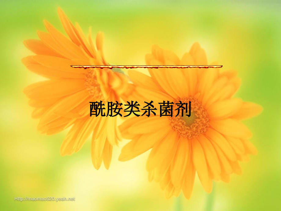 酰胺类杀菌剂分析.ppt_第1页