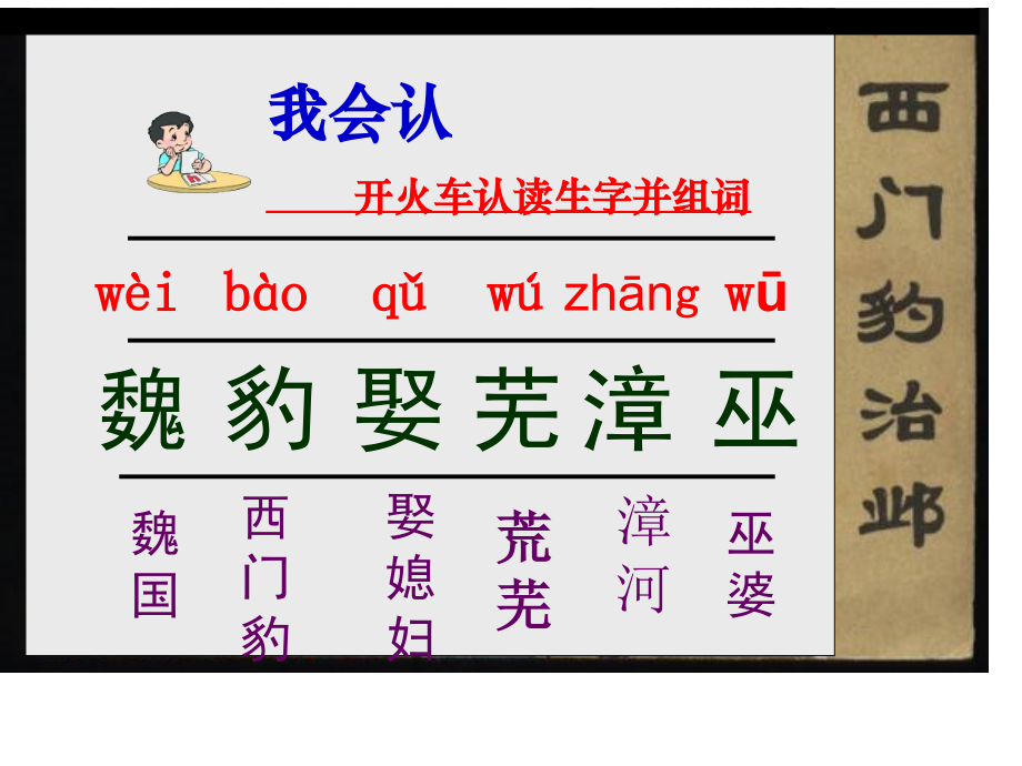 西门豹治邺第一课时课件.ppt_第2页