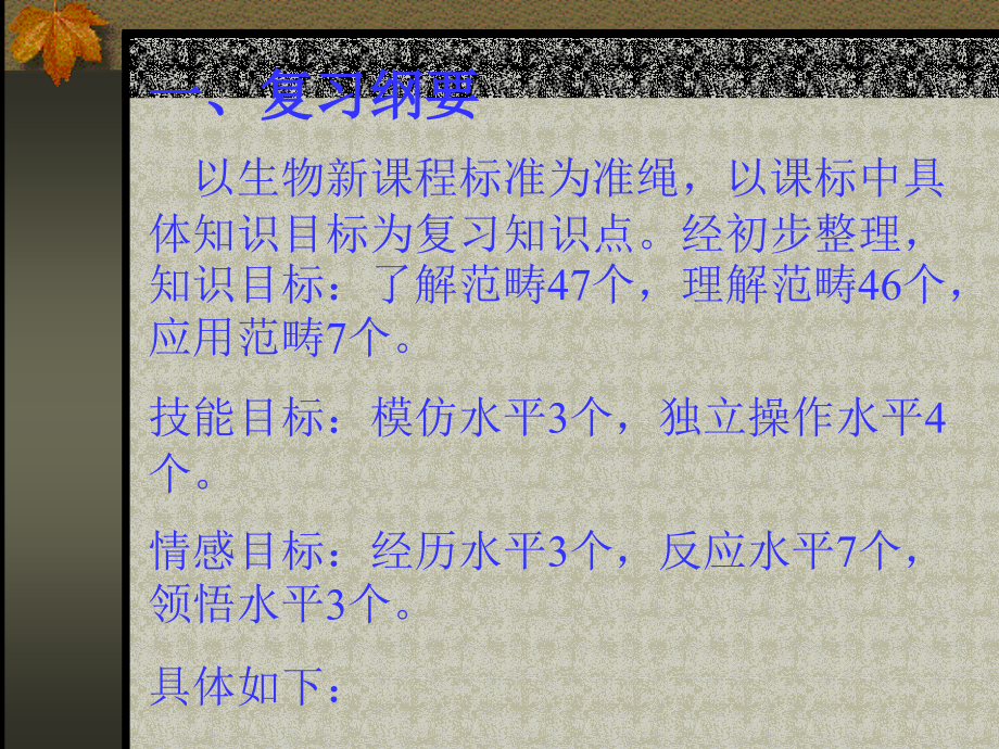 八年及生物复习计划--课件.ppt_第2页