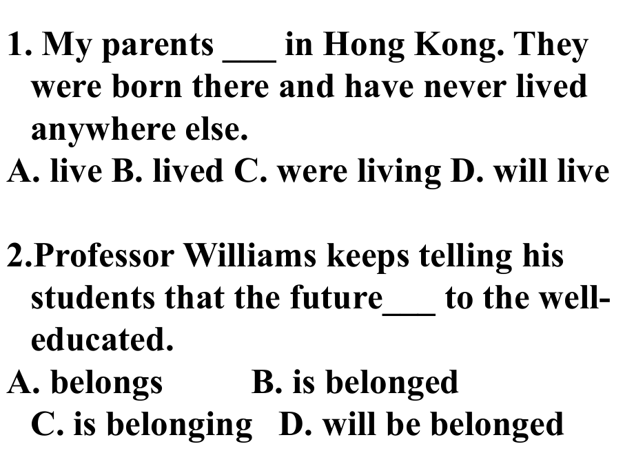 一般现在时现在进行时.ppt_第1页