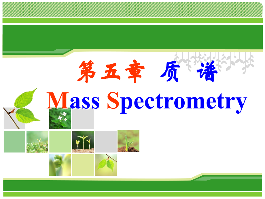 有机波谱分析_第五章__质谱.ppt_第1页