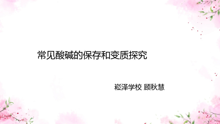 盐和酸、碱的反应.pptx_第1页