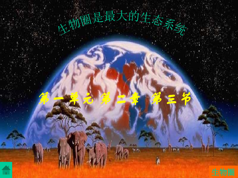 录像课生物圈是最大的生态系统(课件).ppt_第1页