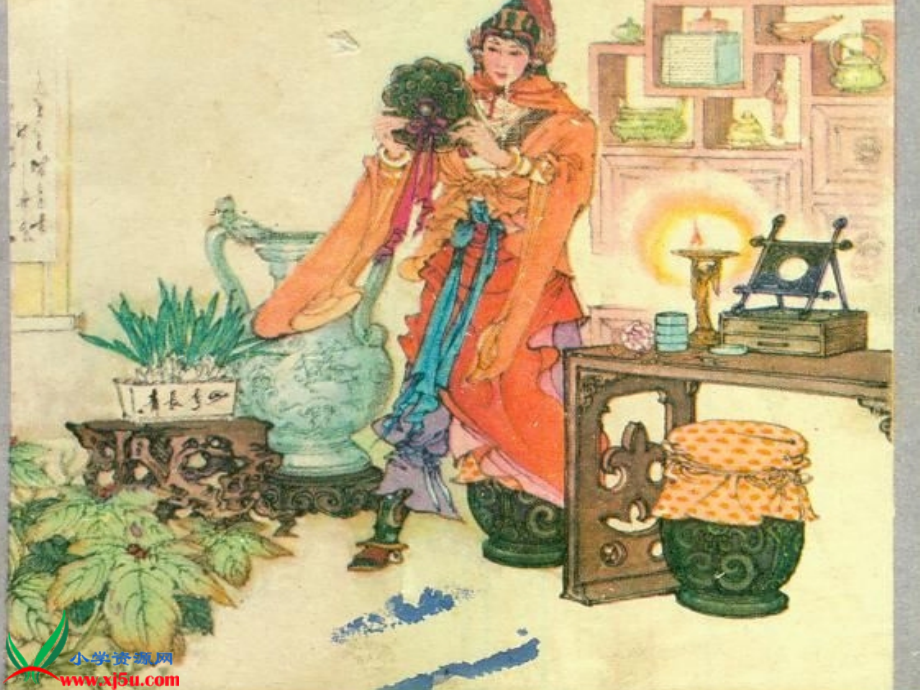 《木兰从军》PPT课件之二(苏教版二年级语文下册课件).ppt_第2页