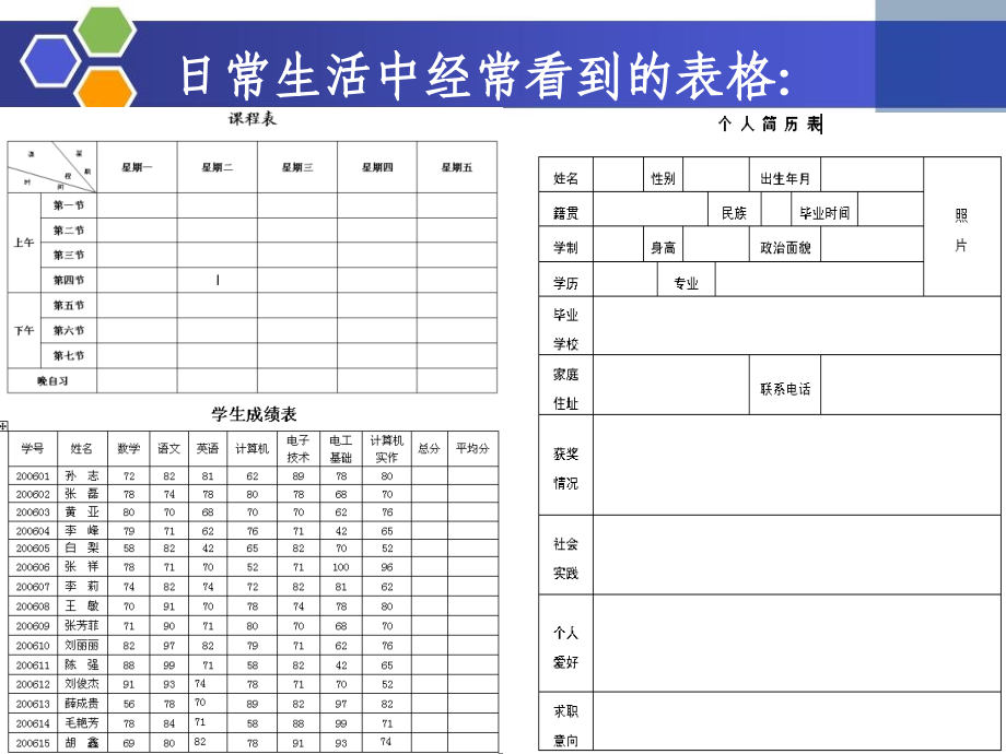 WORD表格制作.ppt_第1页